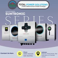 Max Power, Crown Inverters | On-Grid, Hybrid | All Inverters Available