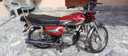 Honda CG 125 23 model 24 register