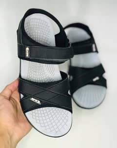 men's black comfortable sandals