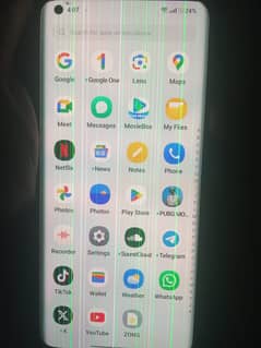 One Plus 8 Pro Saaf Set Only Screen Main Lins Hain