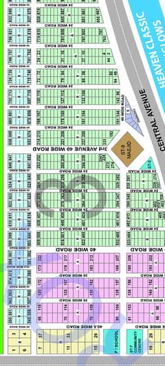 West Open 120 Sq Yd Plot Sale In Block 2 And 3 Saadi Garden Scheme 33