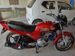 yamha 125z for sale red color in qadir pur raan