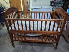 wooden cot for kids