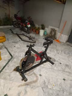 Elliptical Spin Bike Exercise Cycle Gym Fitness Treadmill Machine