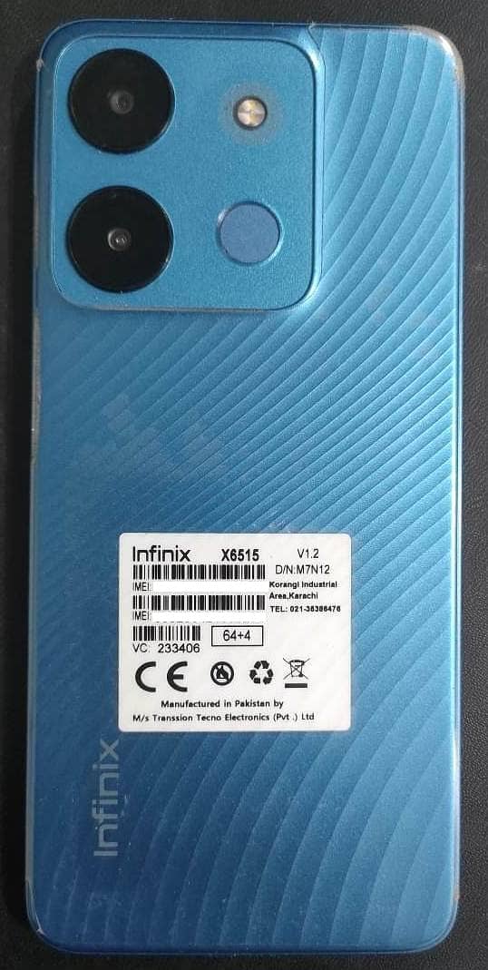 Infinix Smart 7 (4+3)/64 PTA Approved 3