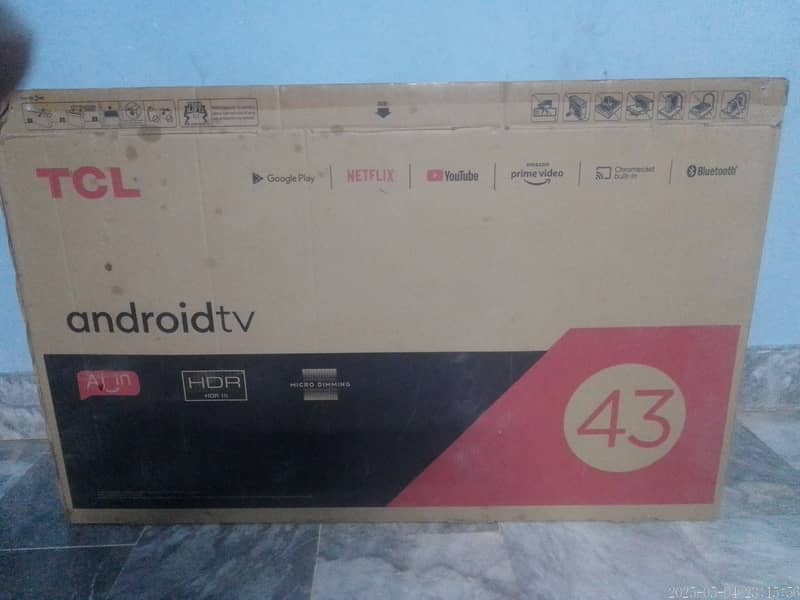 Tcl 43" Smart Led ( Panel Broken ) 0