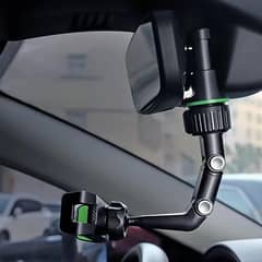 Mobile Stand High Quality | 360° Universal Car Rearview Mirror Phone H