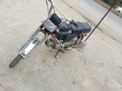 Unique 70cc motorcycle