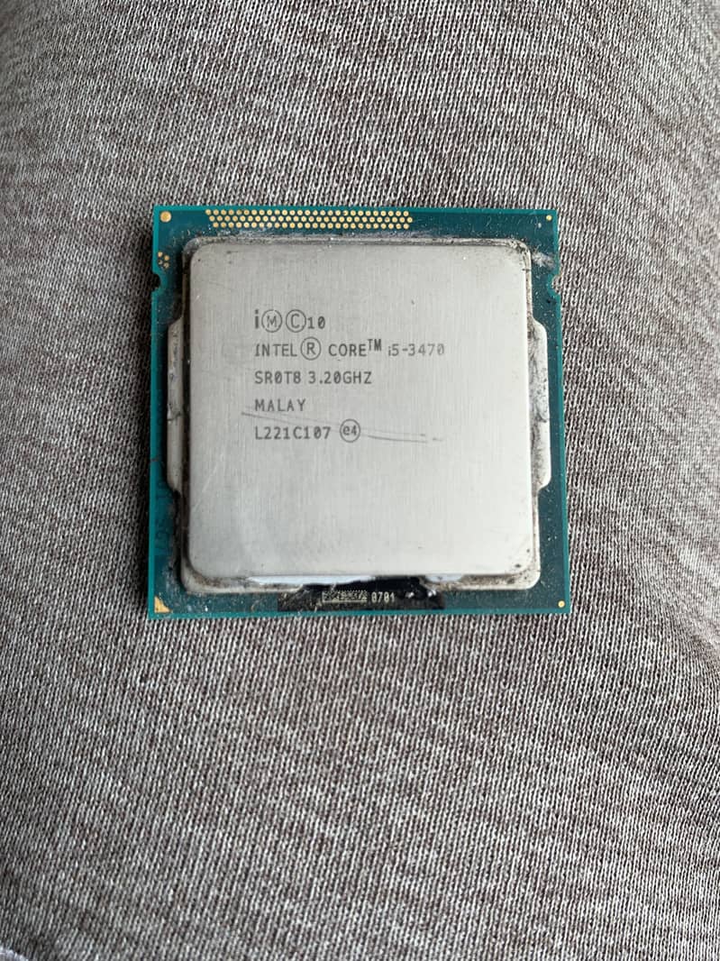Processer core i5 3rd generation  with heat seeng 0