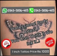 PROFESSIONAL TATTOO ARTIST• TATTOING & PRESING• • • PERMANENT TATTOO.