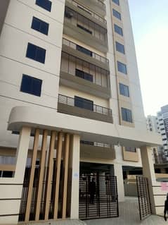 Brand New Project Burj Ul Uhad Flat 2 Beds Lounge Rent Only 32K with Maintenance in Jinnah Avenue Malir Cantt