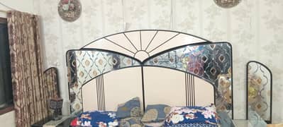 Bedroom Set with King Size Bed & Mattress – Complete Furniture