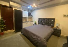 daily basis weekly basis one bad fully furnished luxury apertment available for rent gulberg greens islamabad