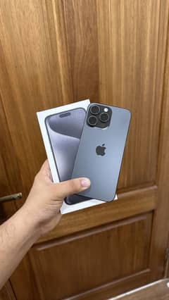IPhone 15 Pro Max 256GB 100% BH WATERPACK PTA APPROVED