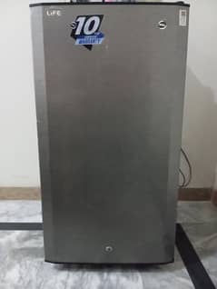 Mini Room Fridge with Grey color looking like a brand new