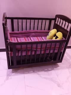 Baby cot with mattress | kids bed | wooden coat | kids Furniture