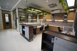 8 MARLA FULLY FURNISHED OFFICE FOR RENT