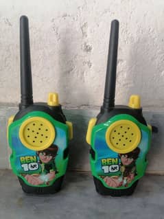 Ben 10 Walkie-Talkie Pair for Kids.