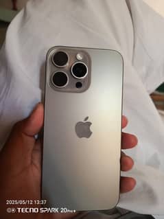 I phone 15 pro max 256 gb jv natural titanium