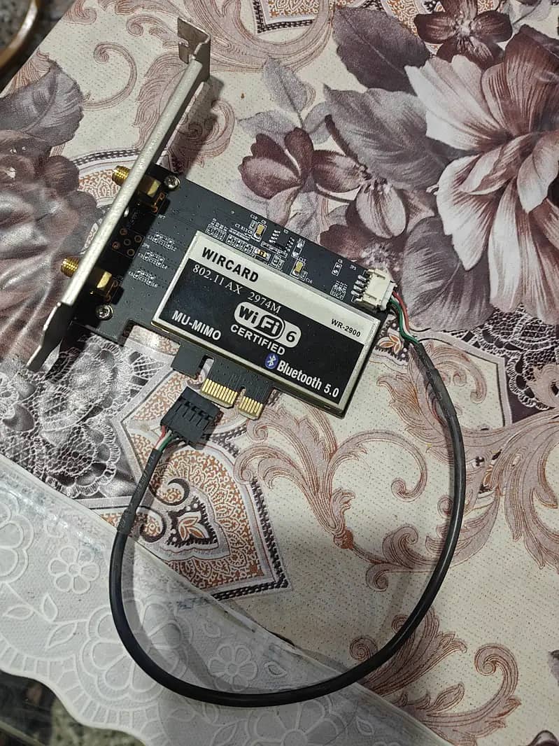 Wifi6 AX200 PCI-E Computer Wifi Card with Dual Band Antenna 4