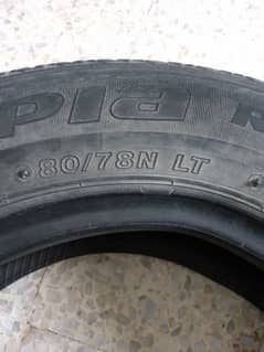 Tyre 12 size alto aur Mehran gari ka hy