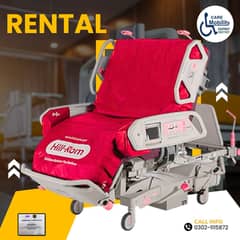 Manual hospital bed rental / Adjustable hospital bed  on rental
