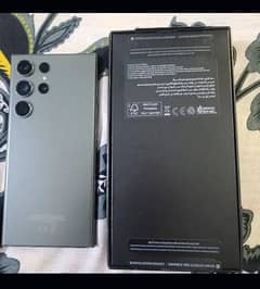 Samsung S23 Ultra Officially PTA Approved (12/256Gb) Variant Full Box.