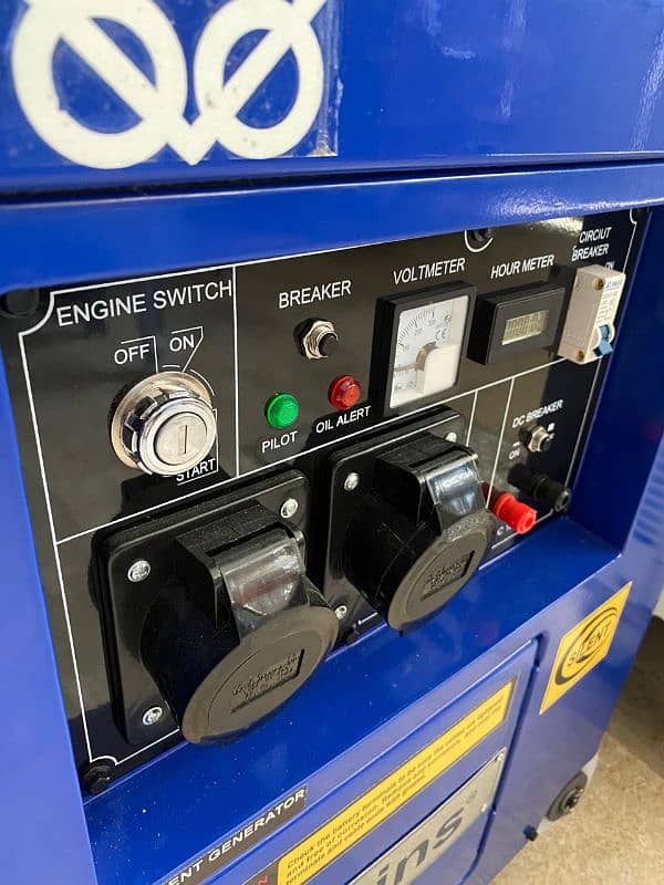 Generator 13 kva sound proof Perkins conopy. 1