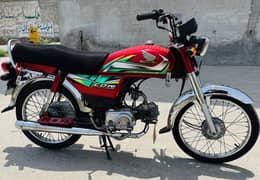Honda CD 70 Red Color