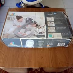 Mastela 3in1 Baby Rocker Bassinet | Sound System & 3 Different Modes
