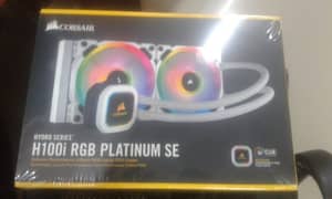 Corsair H100i RGB PLATINUM SE water cooler
