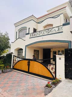 "Modern 7-Bed Designer House with 20KW Solar, 7 AC Installed & Basement Prime Location Bahria Enclave C1"