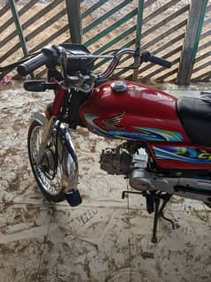 Honda cd  70 Red colur model September 2023