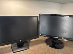 [2 MONITORS] HPV193b Monitor & Samsung SyncMaster SA100