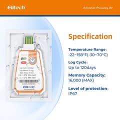 RC17 Elitech Disposable Single Use Temperature Data Logger In Pakistan