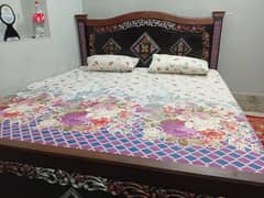 bed and medicated mattress