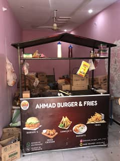 Burger and Fries Counter