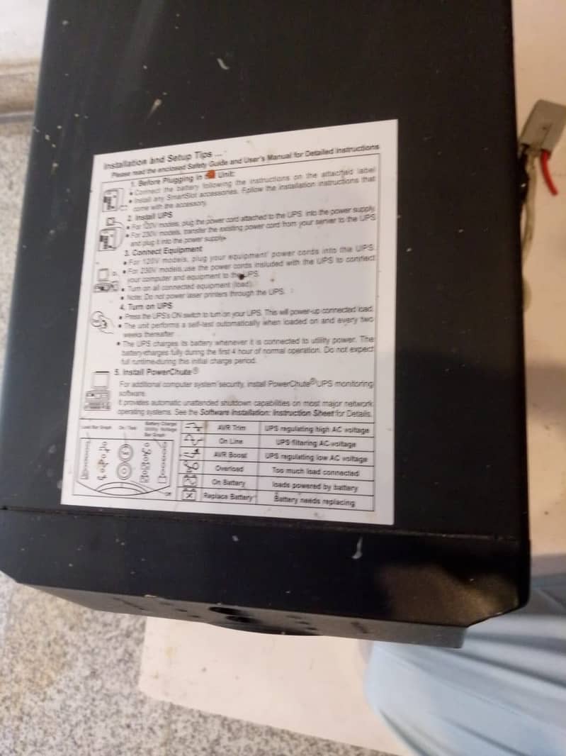 APC 3 KVa only UPS in perfect working condition 1