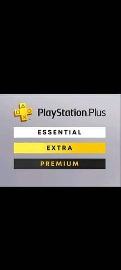 Playstation Plus Premium, extra and essential available