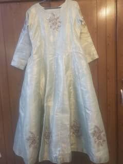 Pistachio Organza Frock