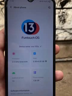 vivo y33s best condition with box vivo y series