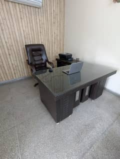 Office Executive Table, Side table, Executive Chair