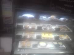 Imported Cake Display Chillers D Shaped  4tier, 4'x5' very low priced