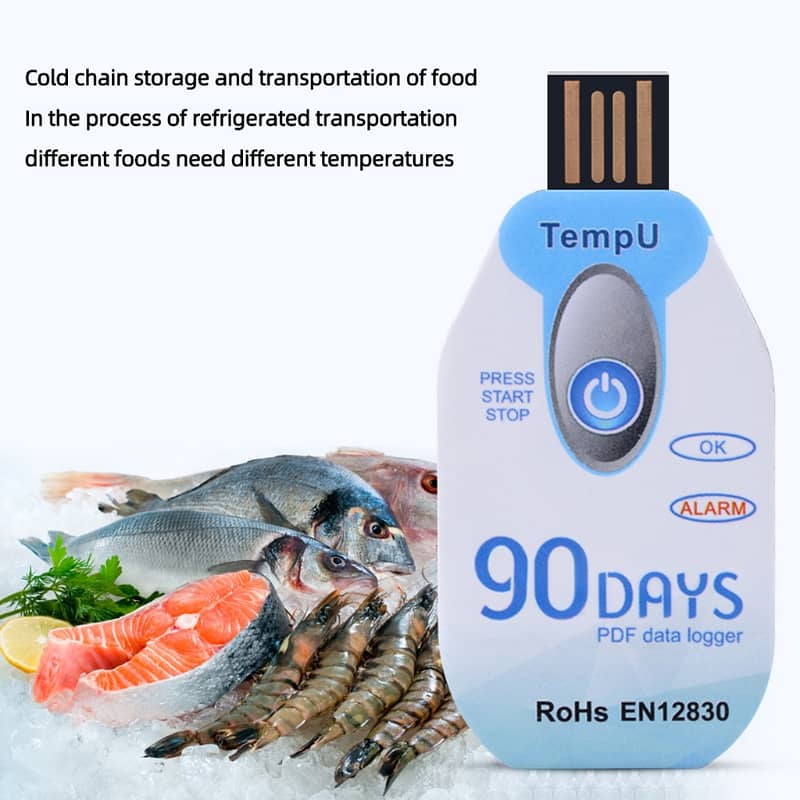 TEMPU02 60 Days Single Use Temperature Data Logger In Pakistan 0