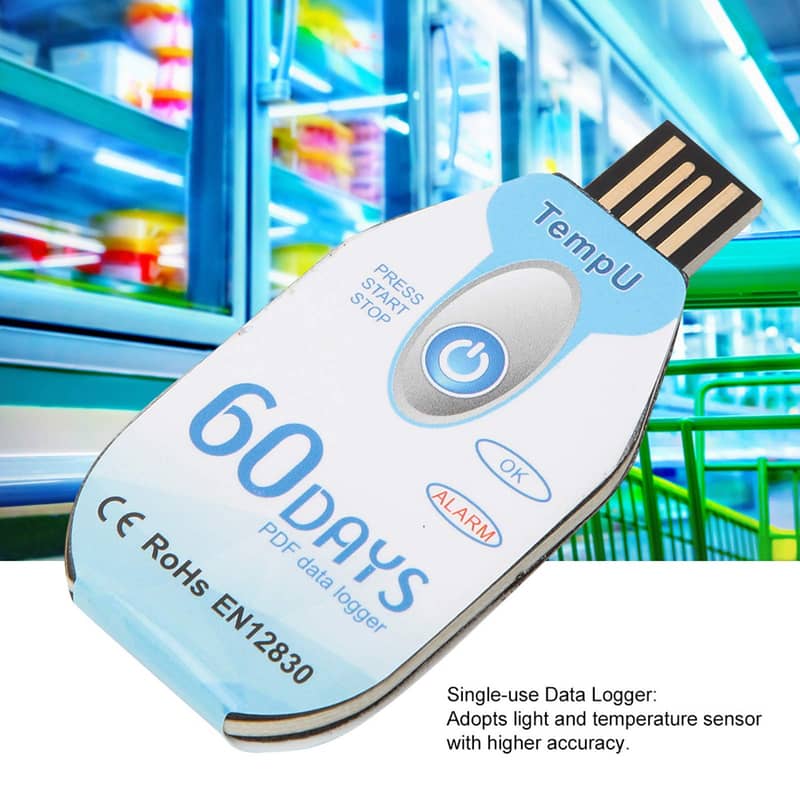 TEMPU02 60 Days Single Use Temperature Data Logger In Pakistan 1