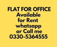 Space for office,call center,iT,Hall ,Flat for rent