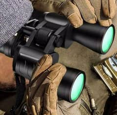 Durable Metal & Rubber Binoculars for Outdoor Adventures