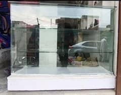 shop glass counter
