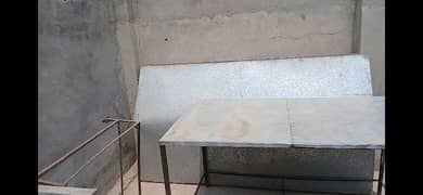 burger counter for sale 3 parts main hai ye eski chhat alag ho jati h