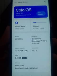 OPPO Reno 6 8/128 best for gaming and camera